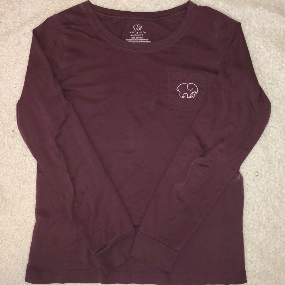 Long-Sleeved Pocket Top